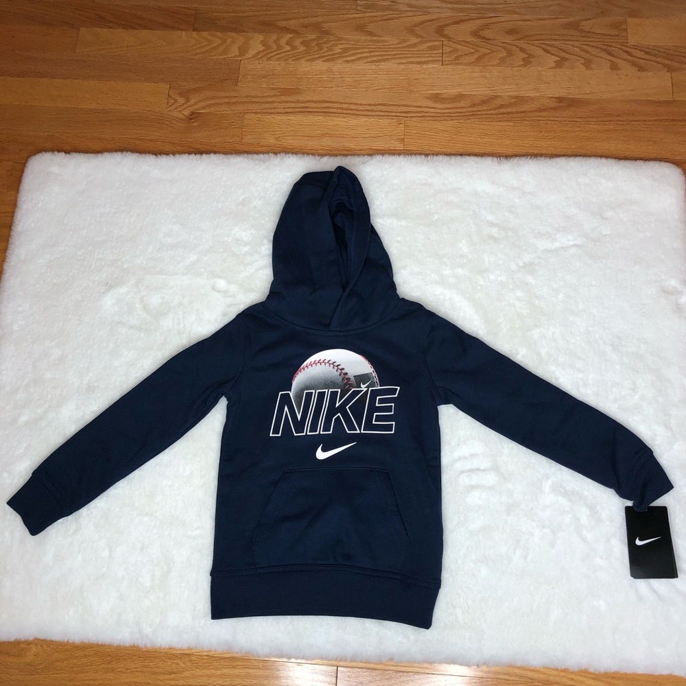 Nike Boys Midnight Navy Hoodie